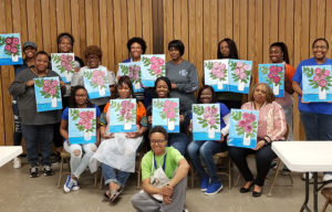 Paint for Babies participants for March of Dimes