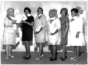 Community Service Awards Recipients with Sorors Bolar, Bass and Livingston - 1970s